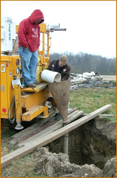capping a water well